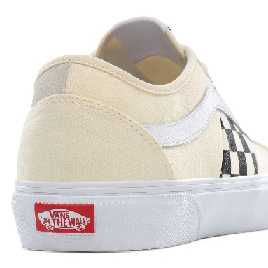 Vans Check Bess NI Classic Mens Womens - (Check) classic white/true white VN0A4BTHT80 Shoes