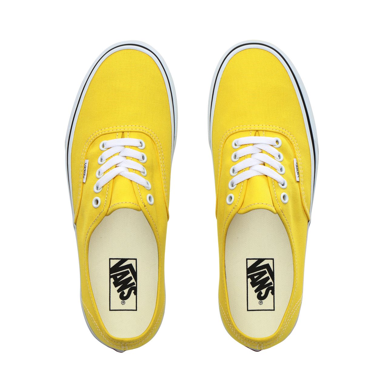 Vans Authentic Classic Mens Womens - Vibrant Yellow/True White VN0A2Z5IFSX Shoes