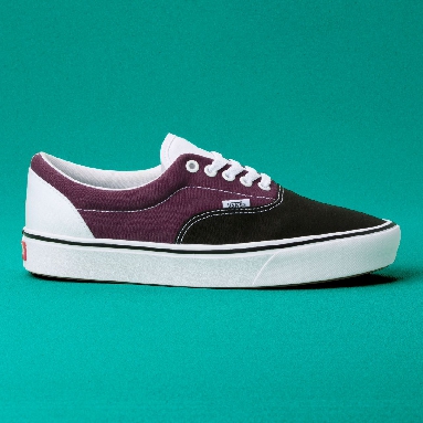 Vans Sport Comfycush Era Classic Mens Womens - (Sport) Black/Prune/True White VN0A3WM9V9W Shoes