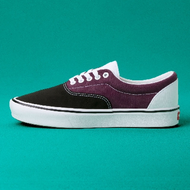 Vans Sport Comfycush Era Classic Mens Womens - (Sport) Black/Prune/True White VN0A3WM9V9W Shoes