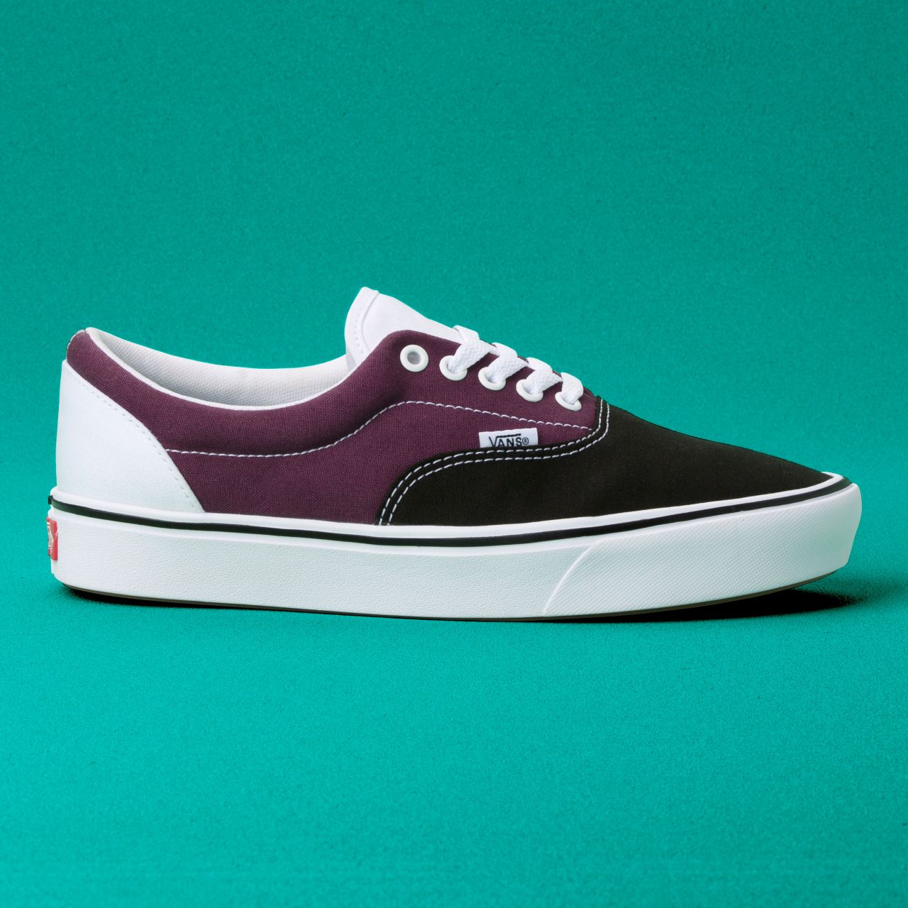 Vans Sport Comfycush Era Classic Mens Womens - (Sport) Black/Prune/True White VN0A3WM9V9W Shoes