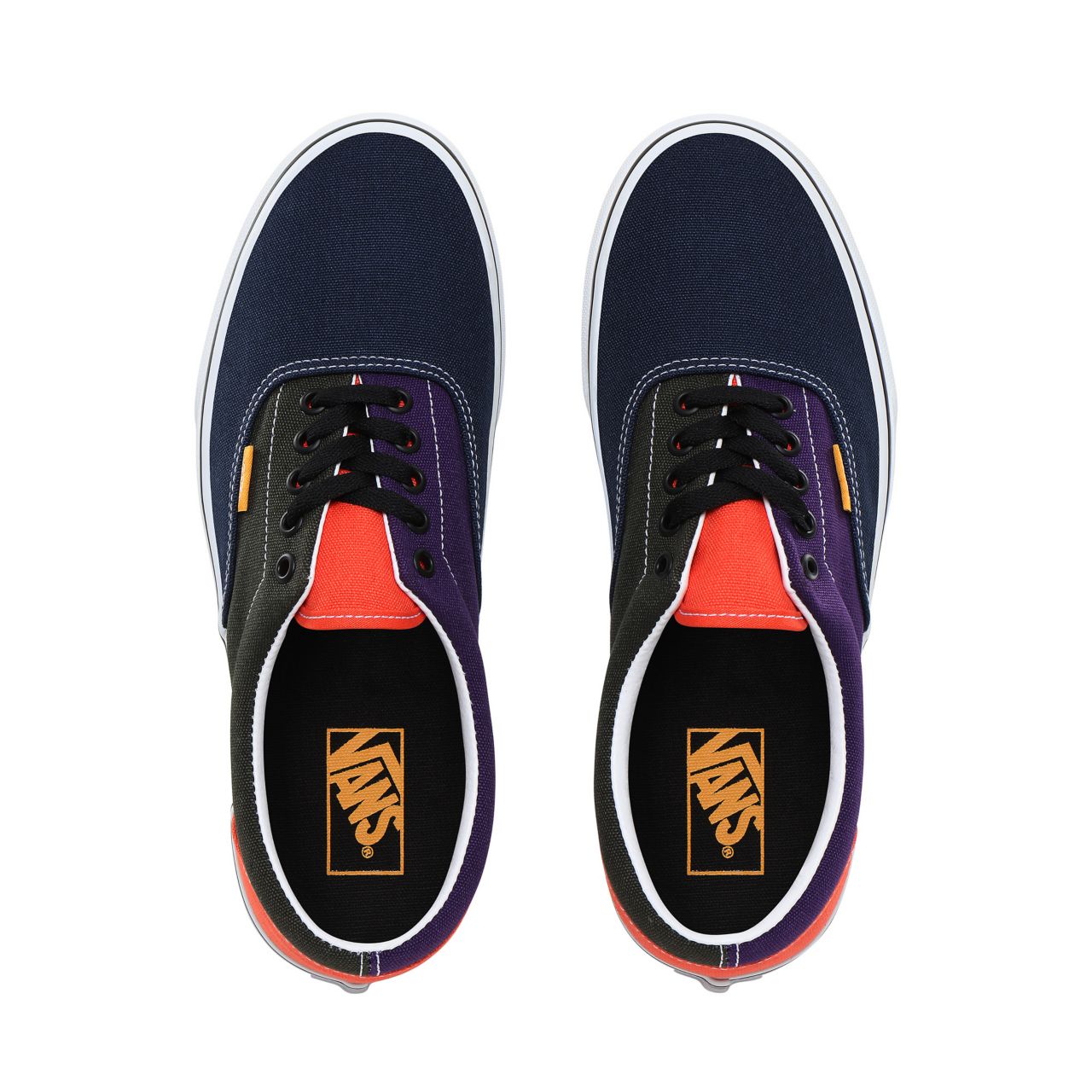 Vans Mix & Match Era Classic Mens Womens - (Mix & Match) violet indigo/forest night VN0A4BV4TBZ Shoes