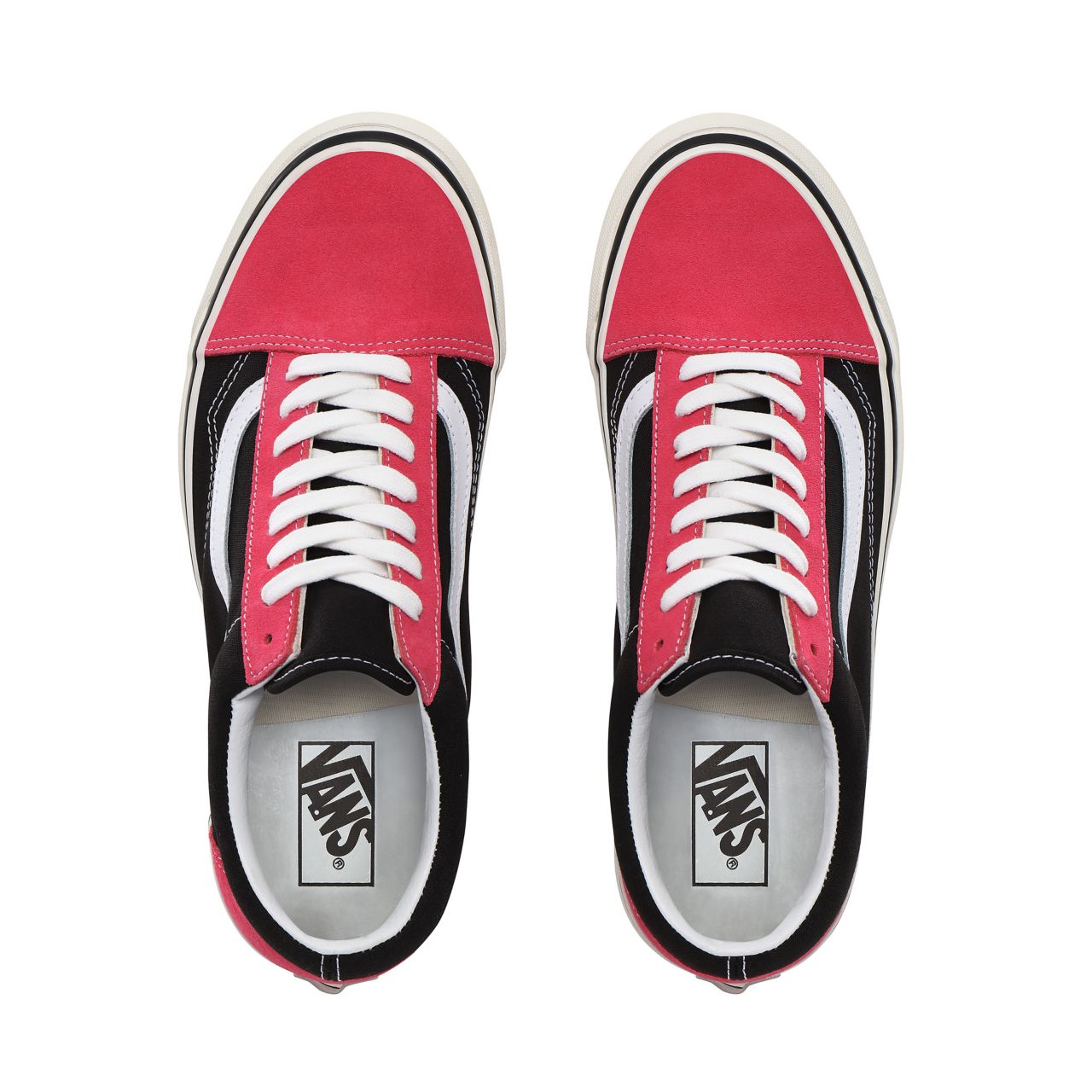 Vans Anaheim Factory Old Skool 36 DX Classic Mens Womens - (Anaheim Factory) og pink/og black VN0A38G2TPV Shoes