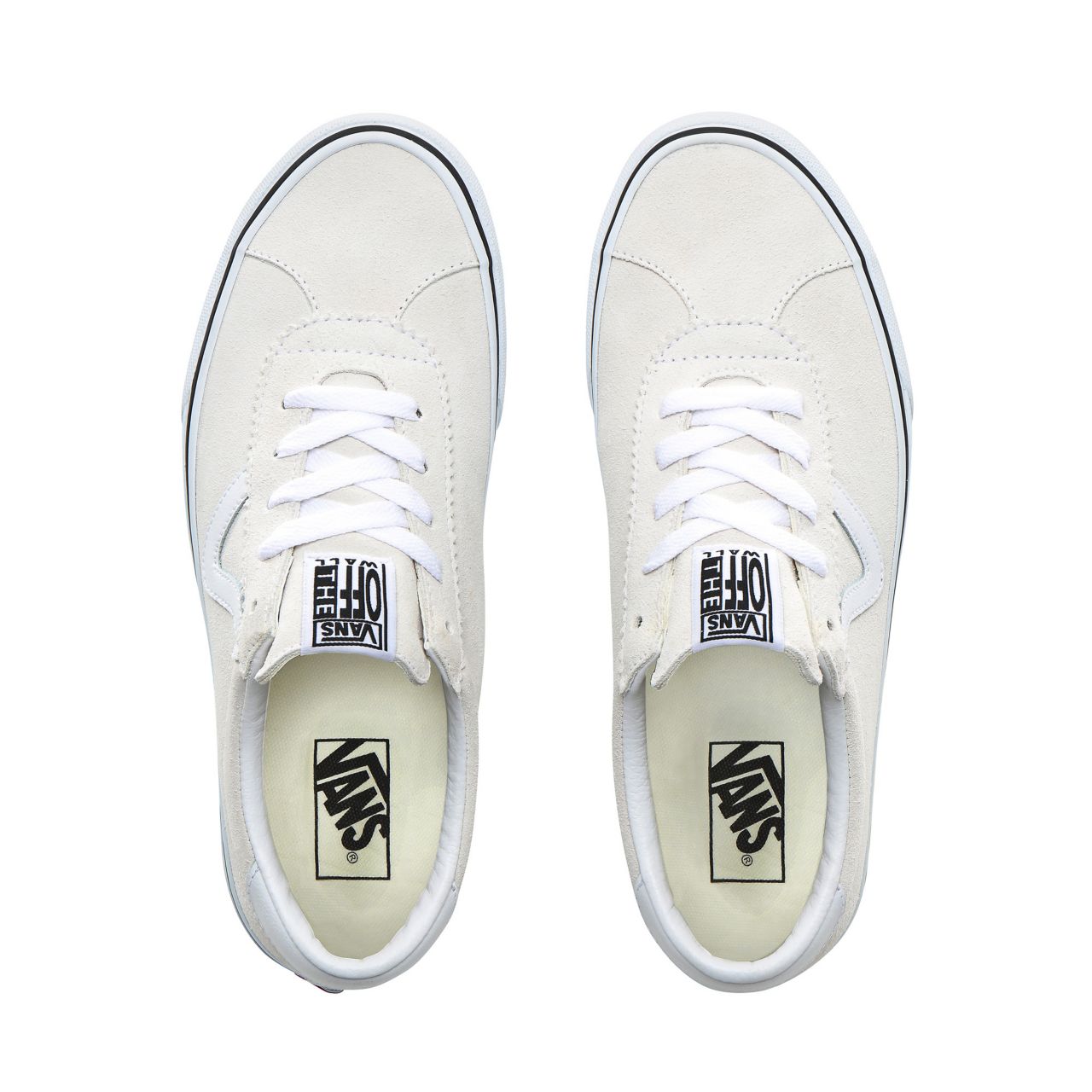 Vans Suede Vans Sport Classic Mens Womens - (Suede) White VN0A4BU6XNH Shoes