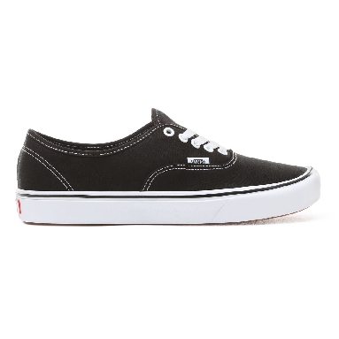 Vans Classic Comfycush Authentic Classic Mens Womens - (Classic) black/true white VN0A3WM7VNE Shoes