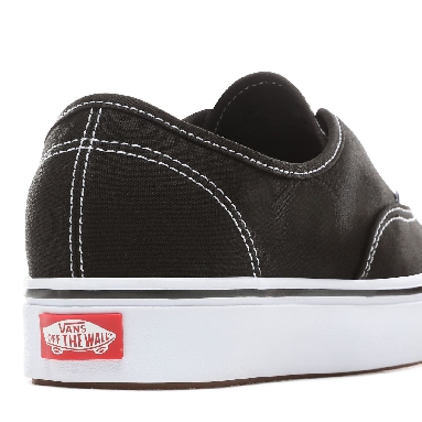 Vans Classic Comfycush Authentic Classic Mens Womens - (Classic) black/true white VN0A3WM7VNE Shoes