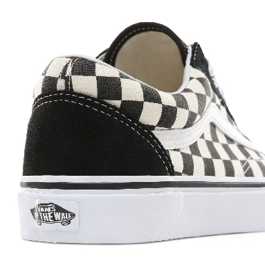 Vans Primary Check Old Skool Classic Mens Womens - (Primary Check) black/white VN0A38G1P0S Shoes