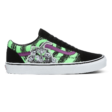 Vans Disney x Vans Old Skool Classic Mens Womens - (Disney) LSB/Nightmare VN0A4BV5TPJ Shoes