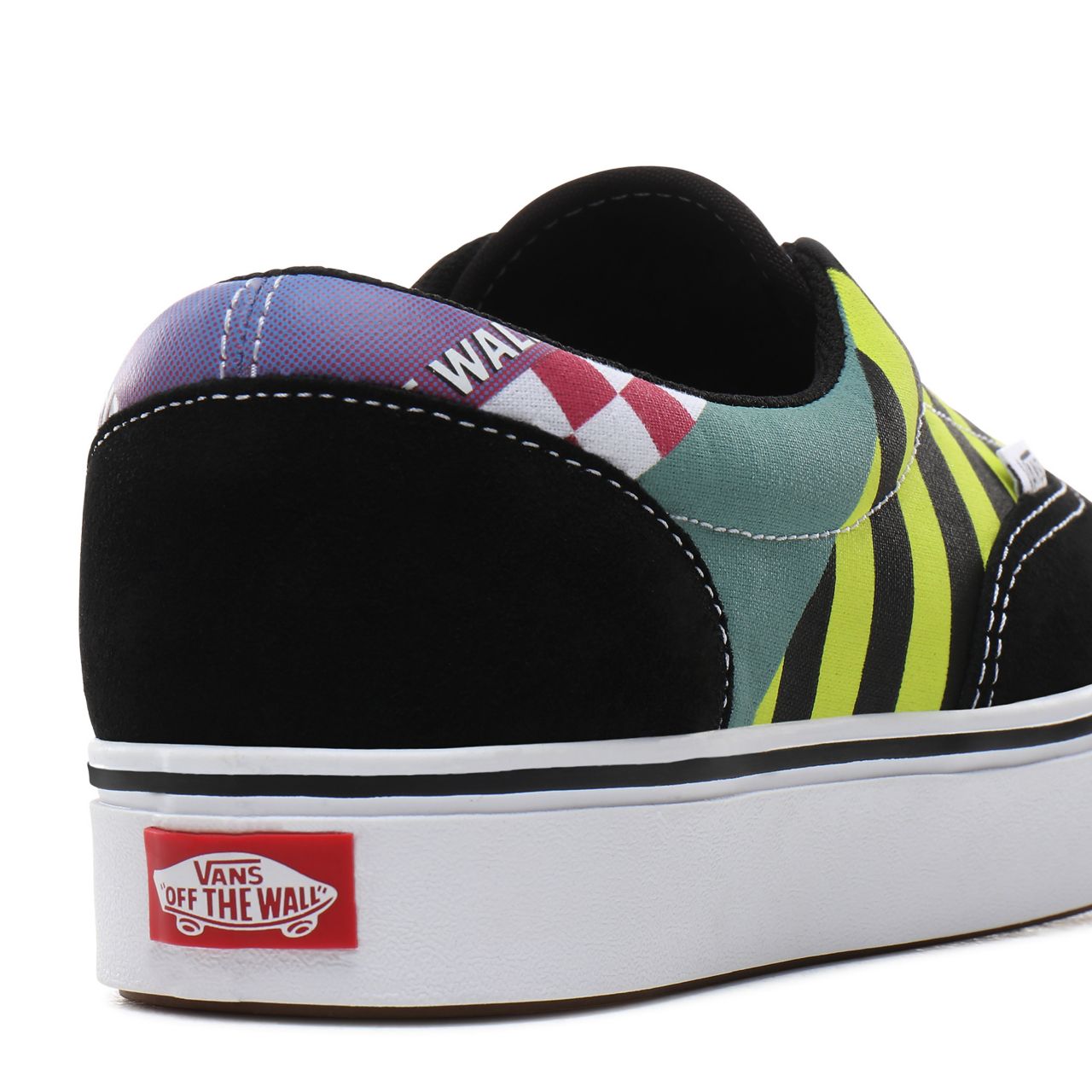 Vans Mash Up ComfyCush Era Classic Mens Womens - (Mash Up) multi/black/true white VN0A3WM9TE6 Shoes