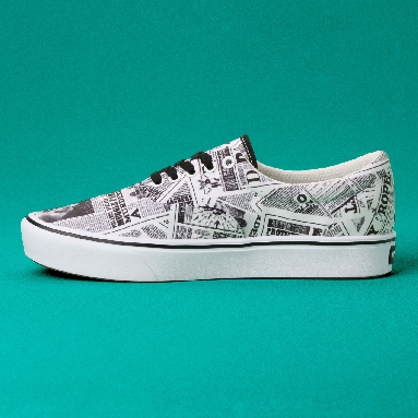 Vans x HARRY POTTER Daily Prophet Comfycush Era Classic Mens Womens - (Harry Potter) Daily Prophet/True White VN0A3WM9V9T Shoes