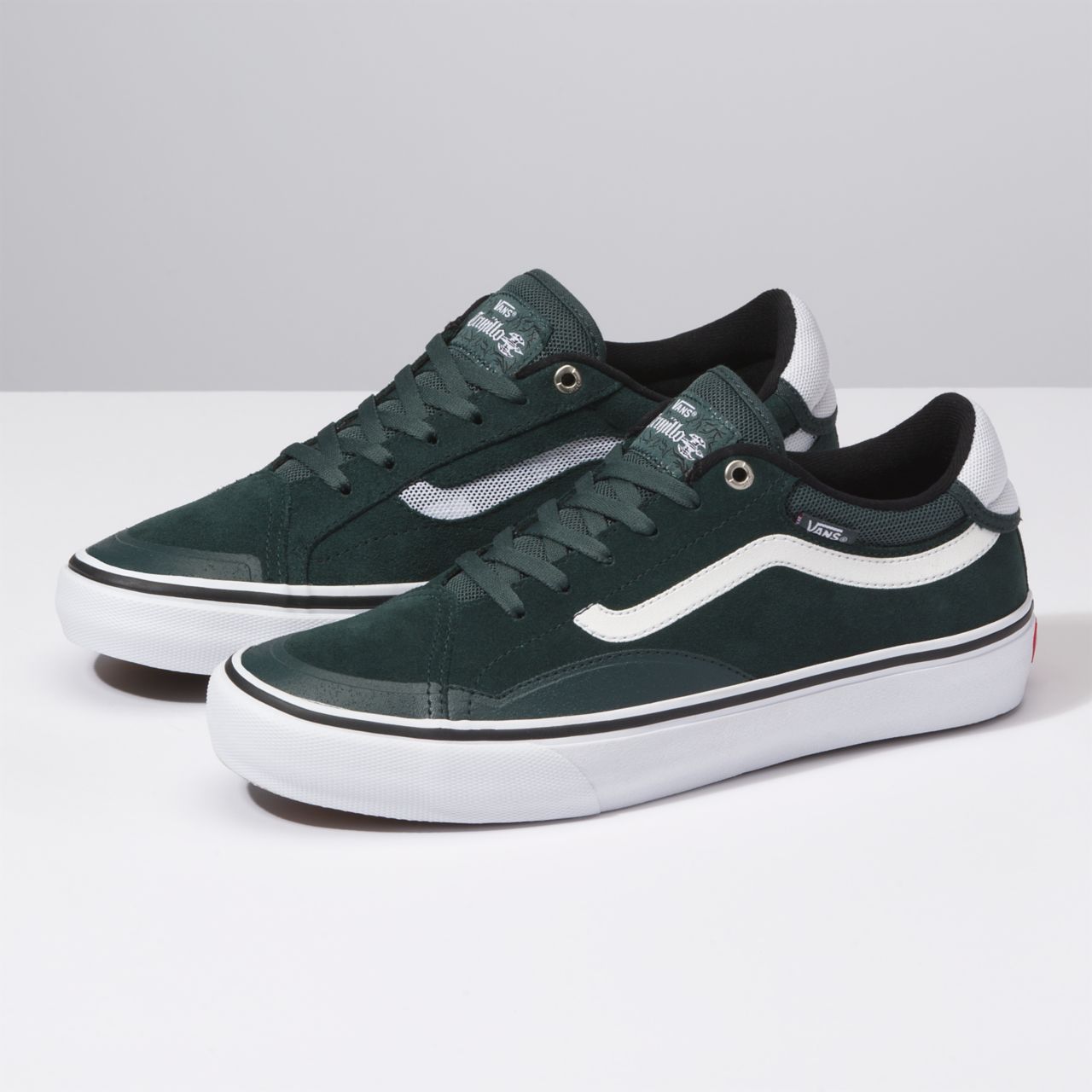 Vans Mesh TNT Advanced Prototype Pro Classic Mens Womens - (Mesh) Darkest Spruce/True White VN0A3TJXUHA Shoes