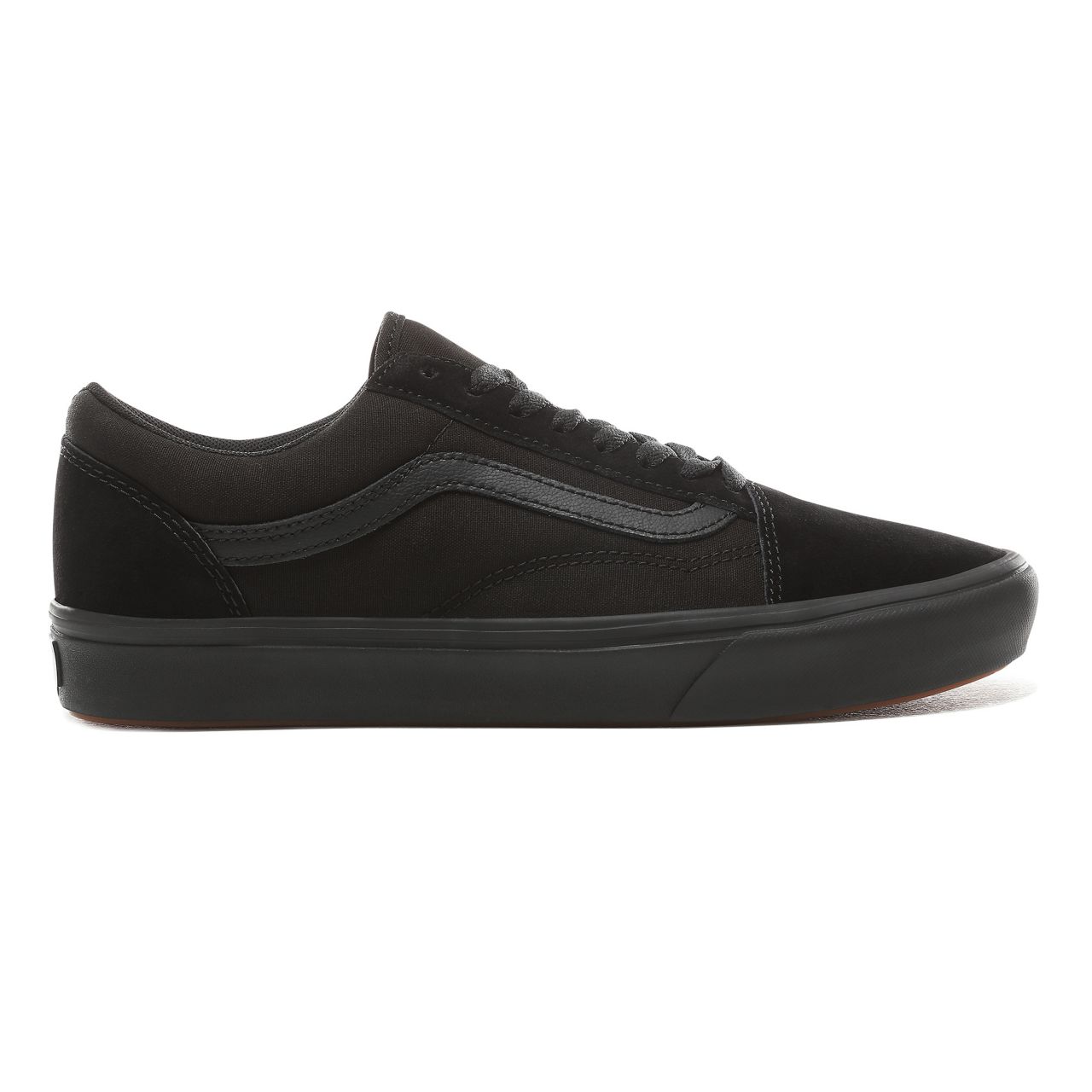 Vans Comfycush Old Skool Classic Mens Womens - (Classic) Black/Black VN0A3WMAVND Shoes