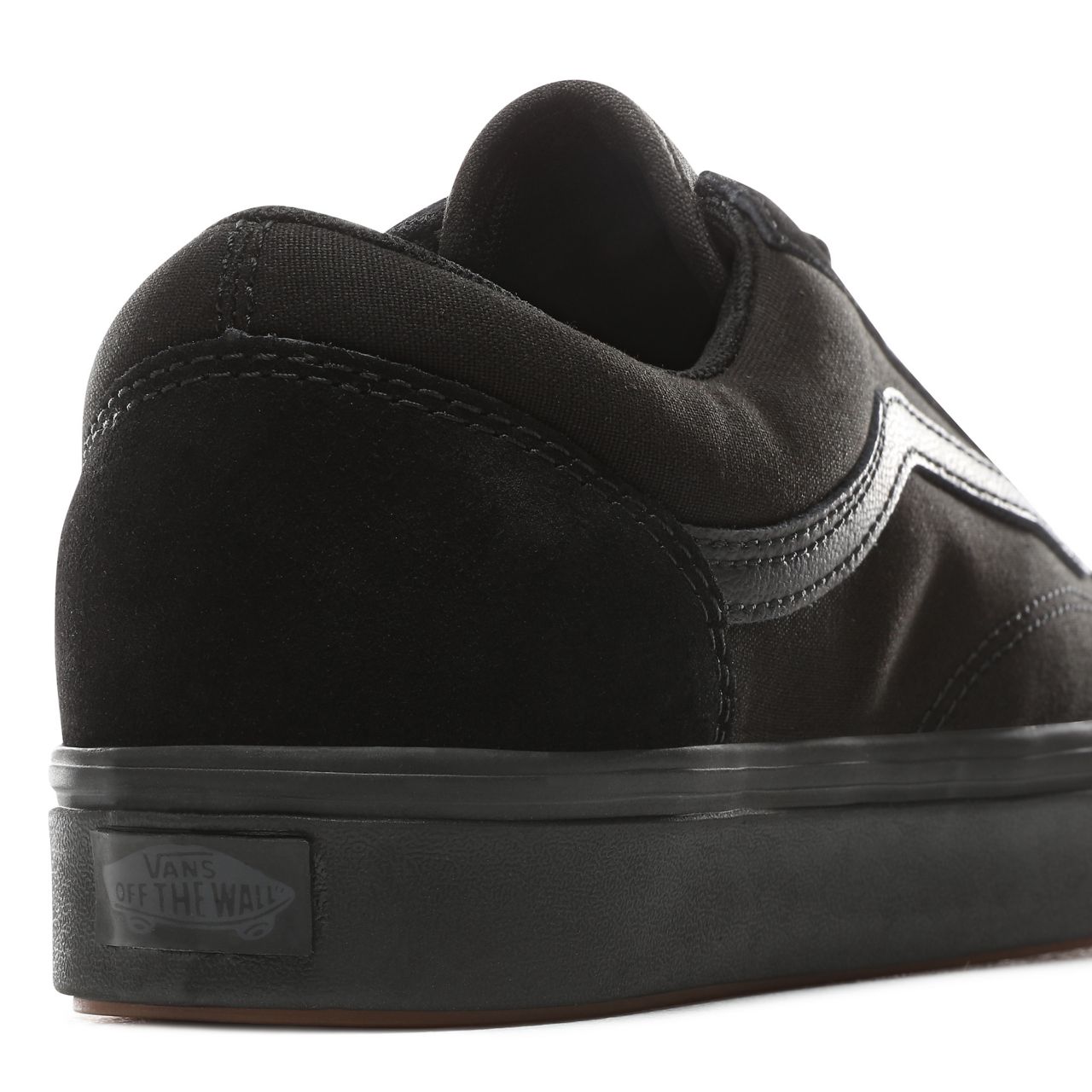 Vans Comfycush Old Skool Classic Mens Womens - (Classic) Black/Black VN0A3WMAVND Shoes