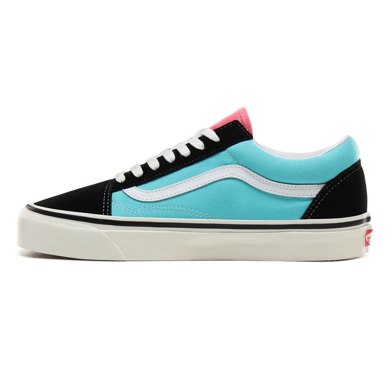 Vans Anaheim Factory Old Skool 36 DX Classic Mens Womens - (Anaheim Factory) Og Black/Og Aqua VN0A38G2VPJ Shoes