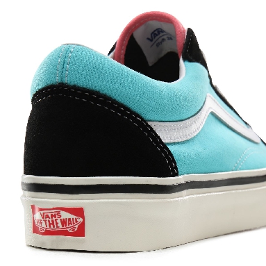 Vans Anaheim Factory Old Skool 36 DX Classic Mens Womens - (Anaheim Factory) Og Black/Og Aqua VN0A38G2VPJ Shoes