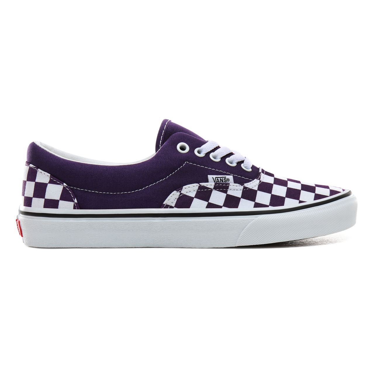 Vans Checkerboard Era Classic Mens Womens - (Checkerboard) Violet Indigo/True White VN0A4BV4VXM Shoes