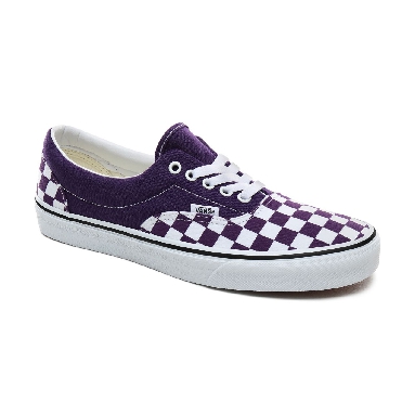 Vans Checkerboard Era Classic Mens Womens - (Checkerboard) Violet Indigo/True White VN0A4BV4VXM Shoes