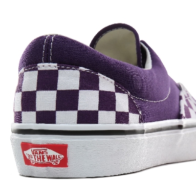 Vans Checkerboard Era Classic Mens Womens - (Checkerboard) Violet Indigo/True White VN0A4BV4VXM Shoes