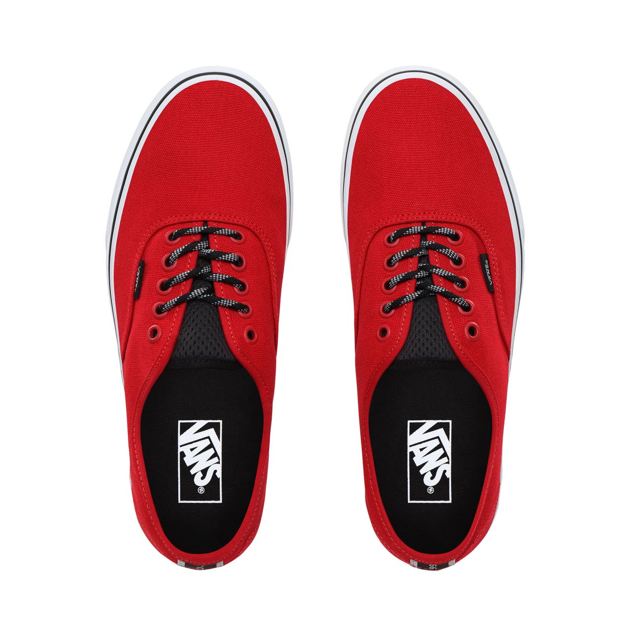 Vans OTW Webbing Authentic Classic Mens Womens - (OTW Webbing) red/black/true white VN0A2Z5IT74 Shoes