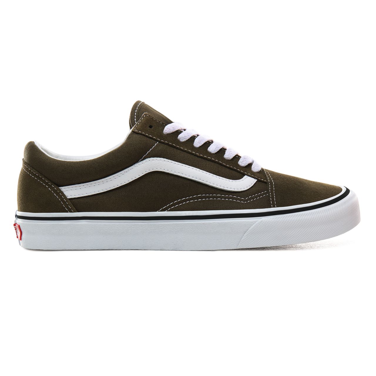 Vans Old Skool Classic Mens Womens - Beech/True White VN0A4BV5V7D Shoes