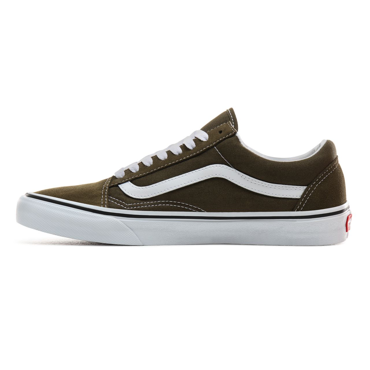 Vans Old Skool Classic Mens Womens - Beech/True White VN0A4BV5V7D Shoes