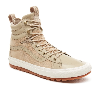 Vans Sk8-Hi Boot Mte Dx Classic Mens Womens - (Mte) Safari/Marshmallow VN0A3ZCFUQ7 Shoes