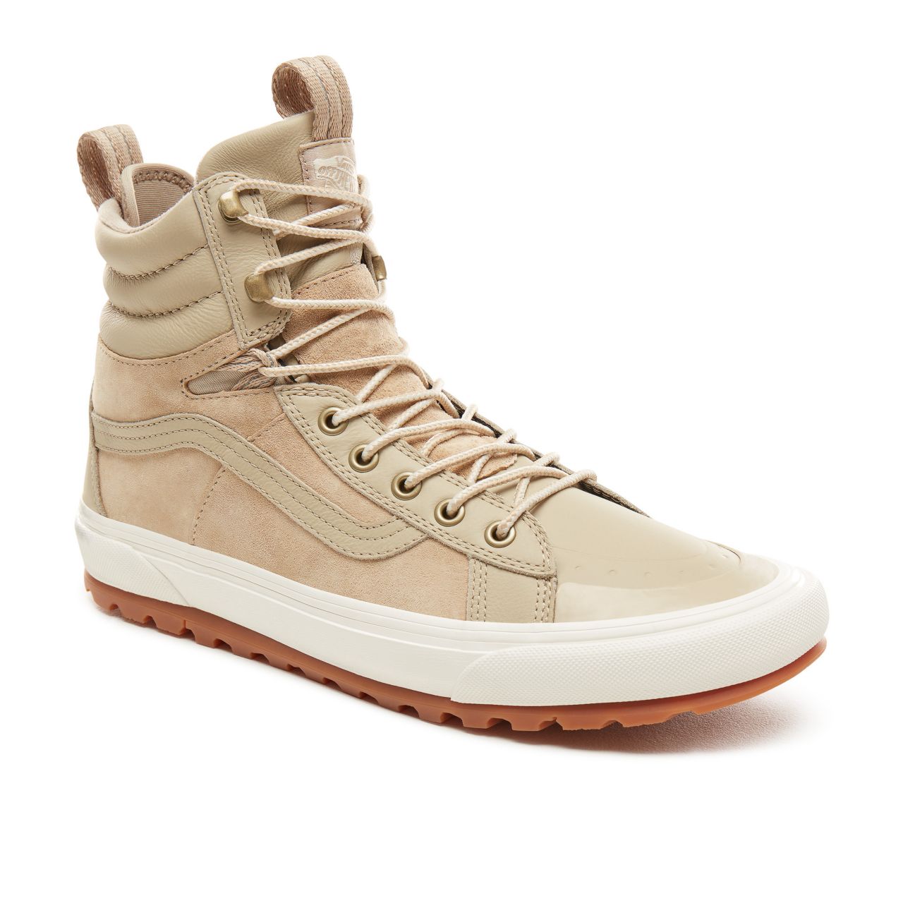 Vans Sk8-Hi Boot Mte Dx Classic Mens Womens - (Mte) Safari/Marshmallow VN0A3ZCFUQ7 Shoes