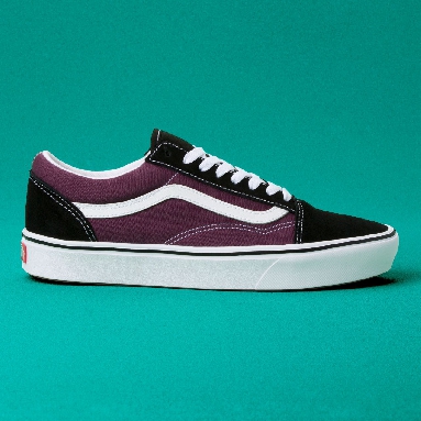 Vans Sport Comfycush Old Skool Classic Mens Womens - (Sport) Black/Prune/True White VN0A3WMAV9W Shoes