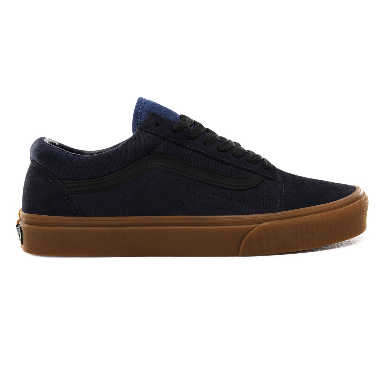 Vans Gum Old Skool Classic Mens Womens - (Gum) Night Sky/True Navy VN0A4BV5V4R Shoes