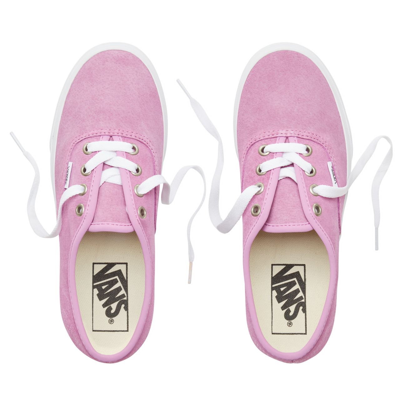 Vans Suede Authentic Classic Mens Womens - (Pig Suede) Violet/True White VA38EMU5O Shoes