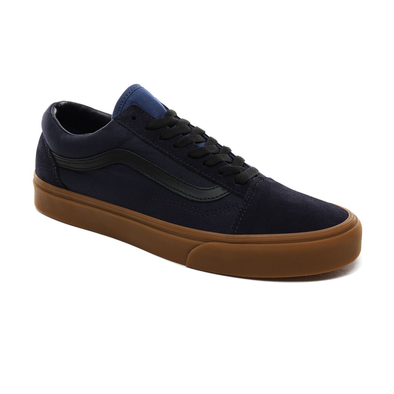 Vans Gum Old Skool Classic Mens Womens - (Gum) Night Sky/True Navy VN0A4BV5V4R Shoes