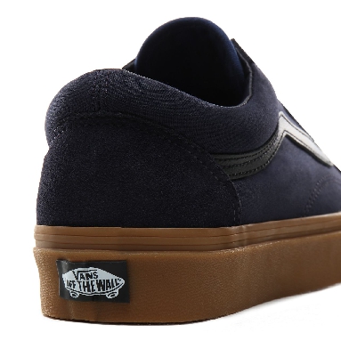 Vans Gum Old Skool Classic Mens Womens - (Gum) Night Sky/True Navy VN0A4BV5V4R Shoes