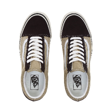 Vans Anaheim Factory Old Skool 36 DX Classic Mens Womens - (Anaheim Factory) og chocolate/og khaki VN0A38G2TPU Shoes