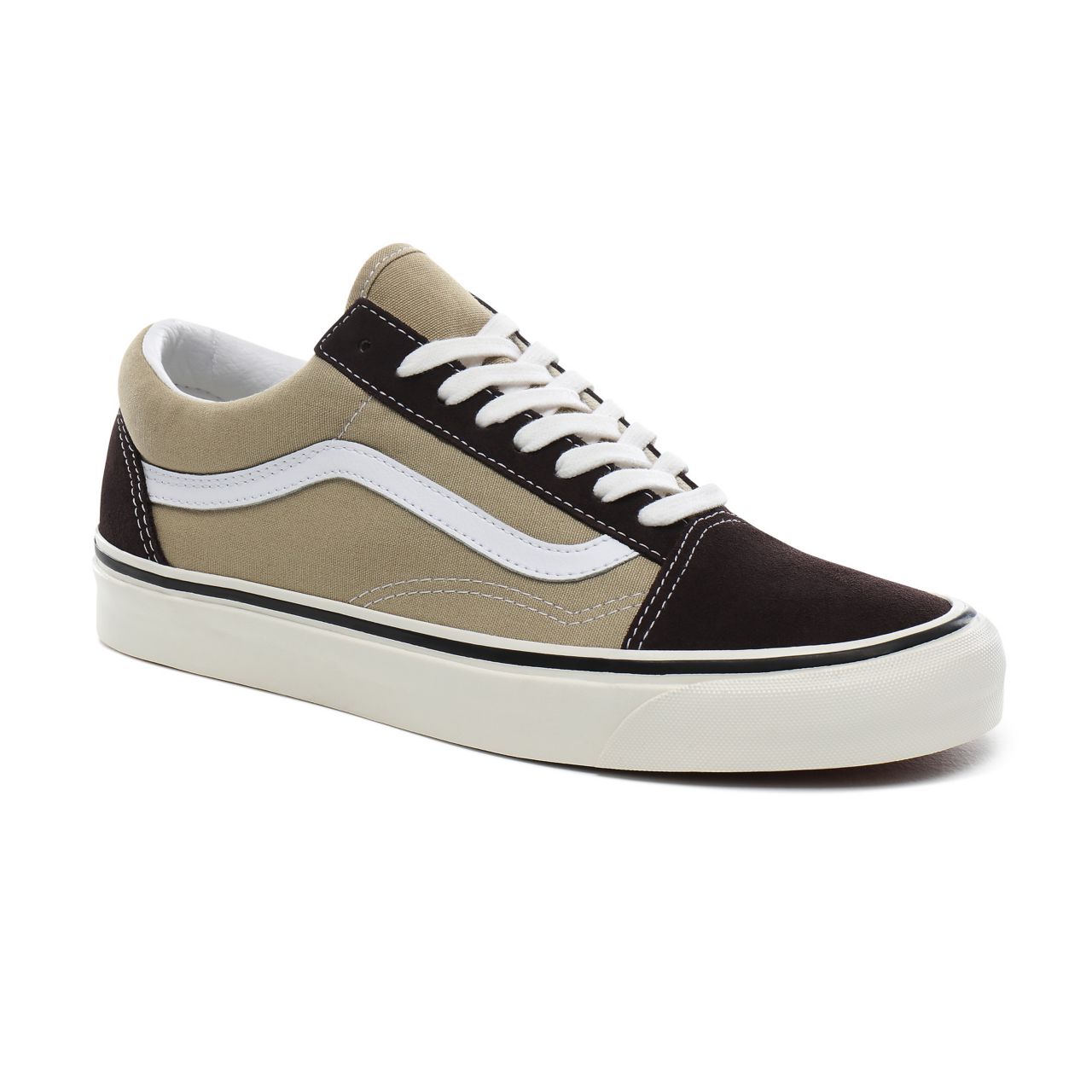 Vans Anaheim Factory Old Skool 36 DX Classic Mens Womens - (Anaheim Factory) og chocolate/og khaki VN0A38G2TPU Shoes