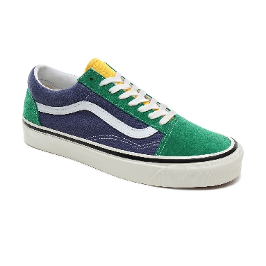 Vans Anaheim Factory Old Skool 36 DX Classic Mens Womens - (Anaheim Factory) Og Emerald/Og Navy VN0A38G2VZQ Shoes