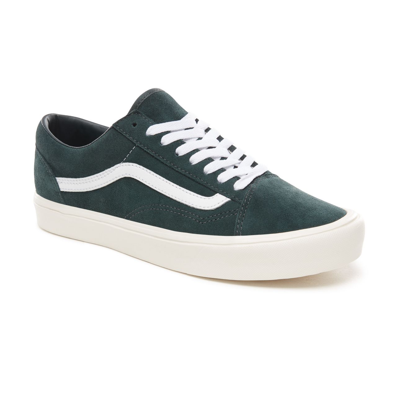 Vans Suede Old Skool Lite Classic Mens Womens - (Suede) Darkest Spruce/Marshmallow VN0A2Z5WULF Shoes