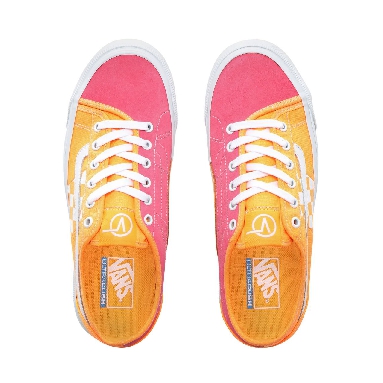 Vans Check Off Bess NI Classic Mens Womens - (Check Off ) Orange pop/Knockout Pink VN0A4BTHV85 Shoes