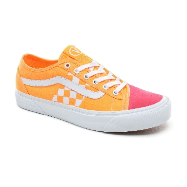 Vans Check Off Bess NI Classic Mens Womens - (Check Off ) Orange pop/Knockout Pink VN0A4BTHV85 Shoes