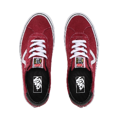 Vans Sport Classic Mens Womens - beet red/true white VN0A4BU6TYO Shoes