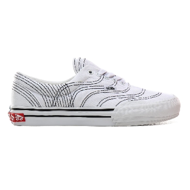 Vans Vision Voyage Era 3ra Classic Mens Womens - (Vision Voyage) True White/Black VN0A4BTMVY6 Shoes