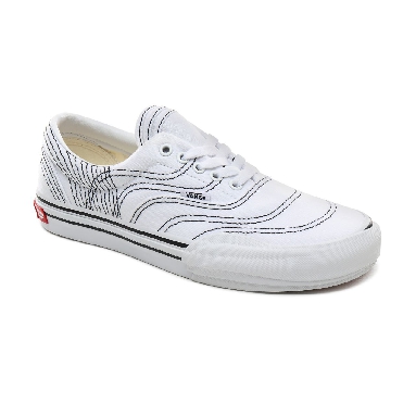 Vans Vision Voyage Era 3ra Classic Mens Womens - (Vision Voyage) True White/Black VN0A4BTMVY6 Shoes