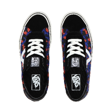 Vans Leopard Vans Sport Classic Mens Womens - (Leopard) Black/Surf the web VN0A4BU6XNE Shoes