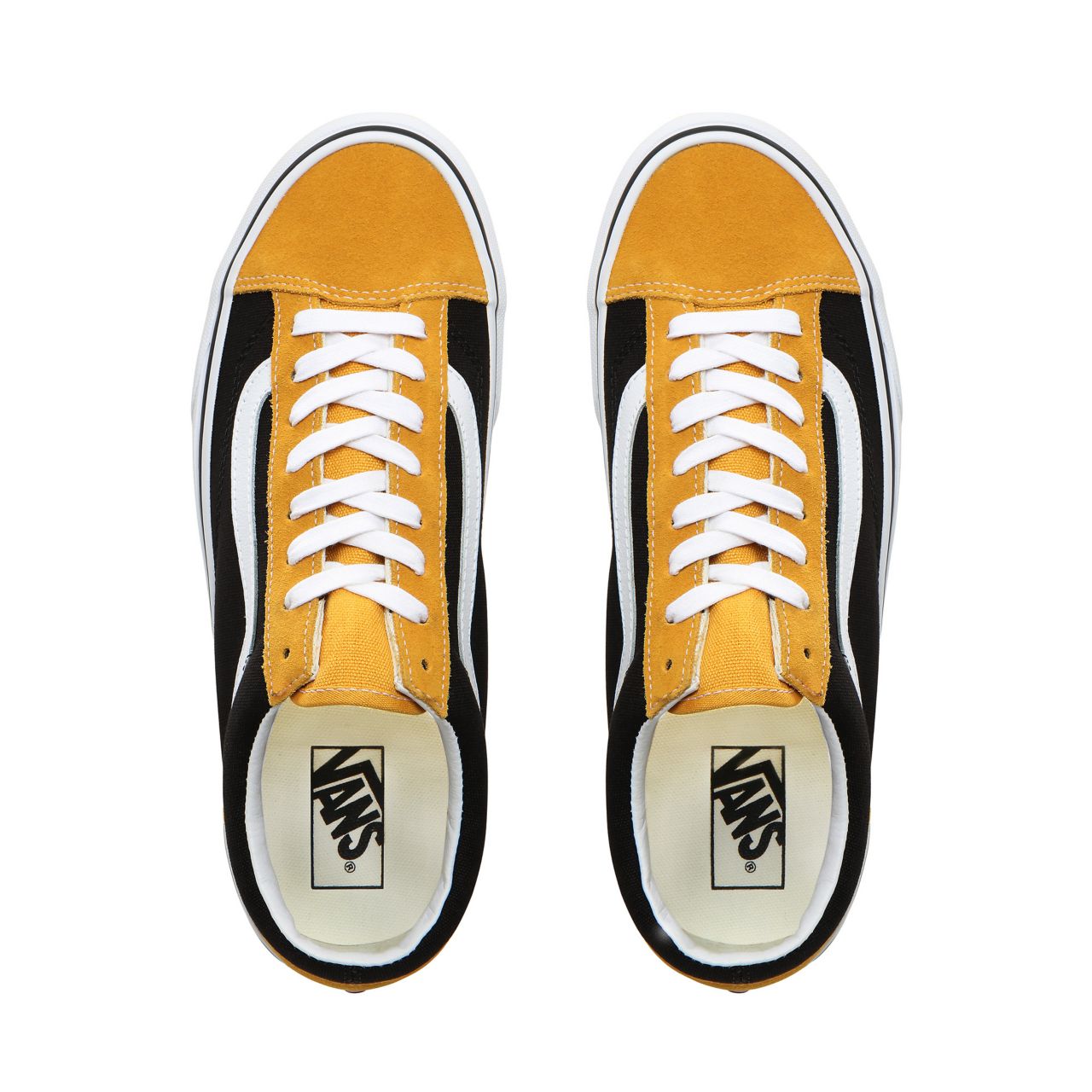 Vans Vintage Suede Style 36 Classic Mens Womens - (Vintage Suede) Mango Mojito/Black VN0A3DZ3VXC Shoes