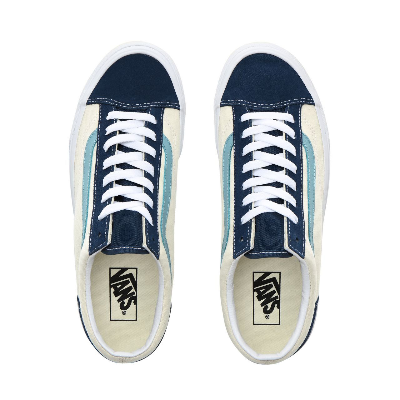 Vans Retro Sport Style 36 Classic Mens Womens - (Retro Sport) Gibraltar Sea/Cameo Blue VN0A3DZ3VY1 Shoes