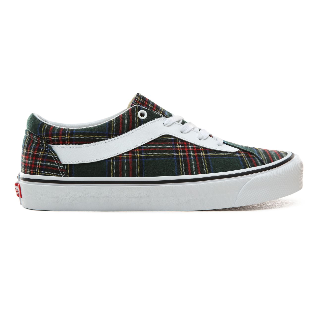 Vans Plaid Bold NI Classic Mens Womens - (Plaid) Green/True White VN0A3WLPV8B Shoes