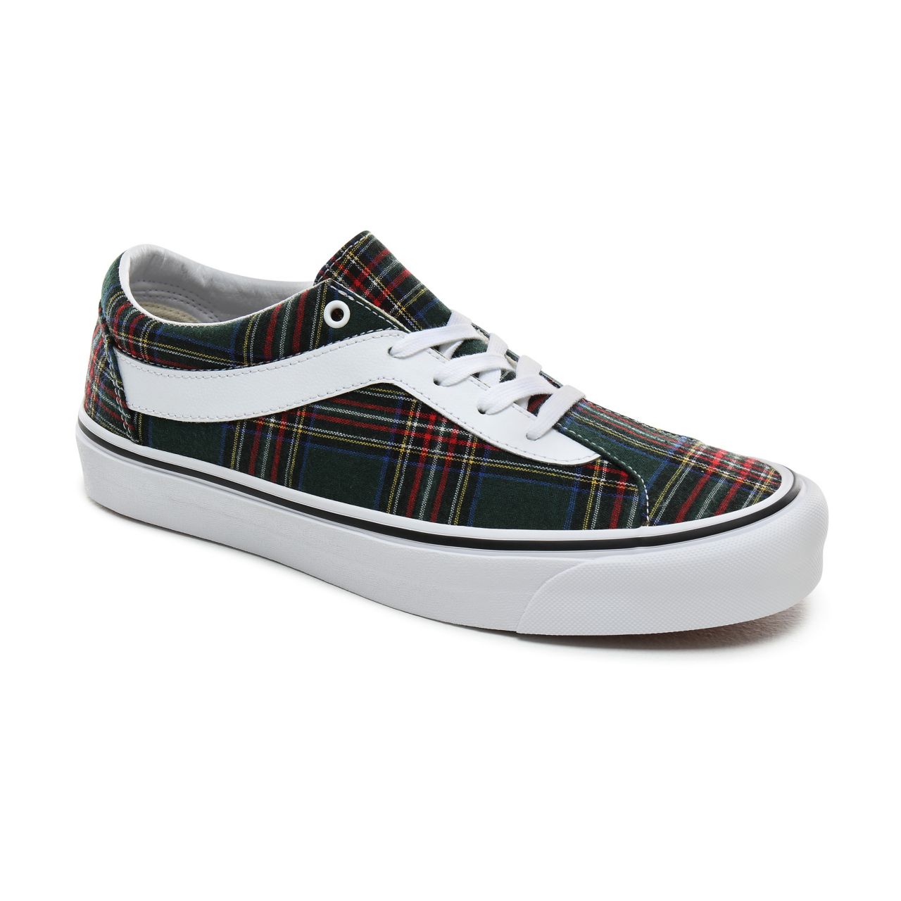 Vans Plaid Bold NI Classic Mens Womens - (Plaid) Green/True White VN0A3WLPV8B Shoes