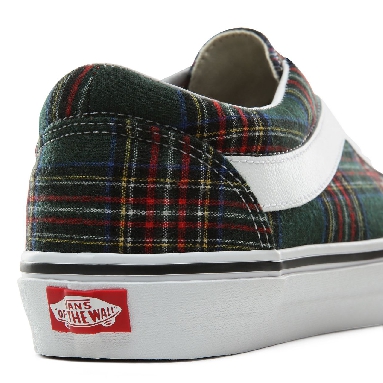 Vans Plaid Bold NI Classic Mens Womens - (Plaid) Green/True White VN0A3WLPV8B Shoes