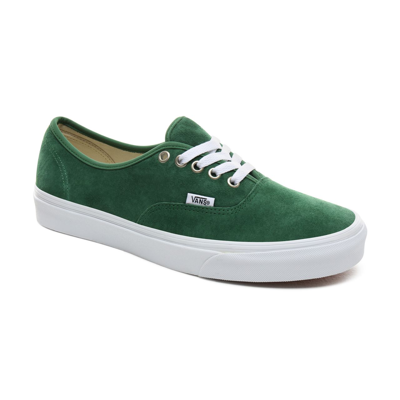 Vans Pig Suede Authentic Classic Mens Womens - (Pig Suede) Fairway/True White VN0A2Z5IV76 Shoes