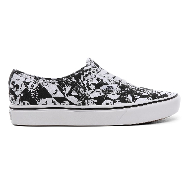 Vans Disney x Vans ComfyCush Authentic Classic Mens Womens - (Disney) multi checker/nightmare VN0A3WM7TE1 Shoes