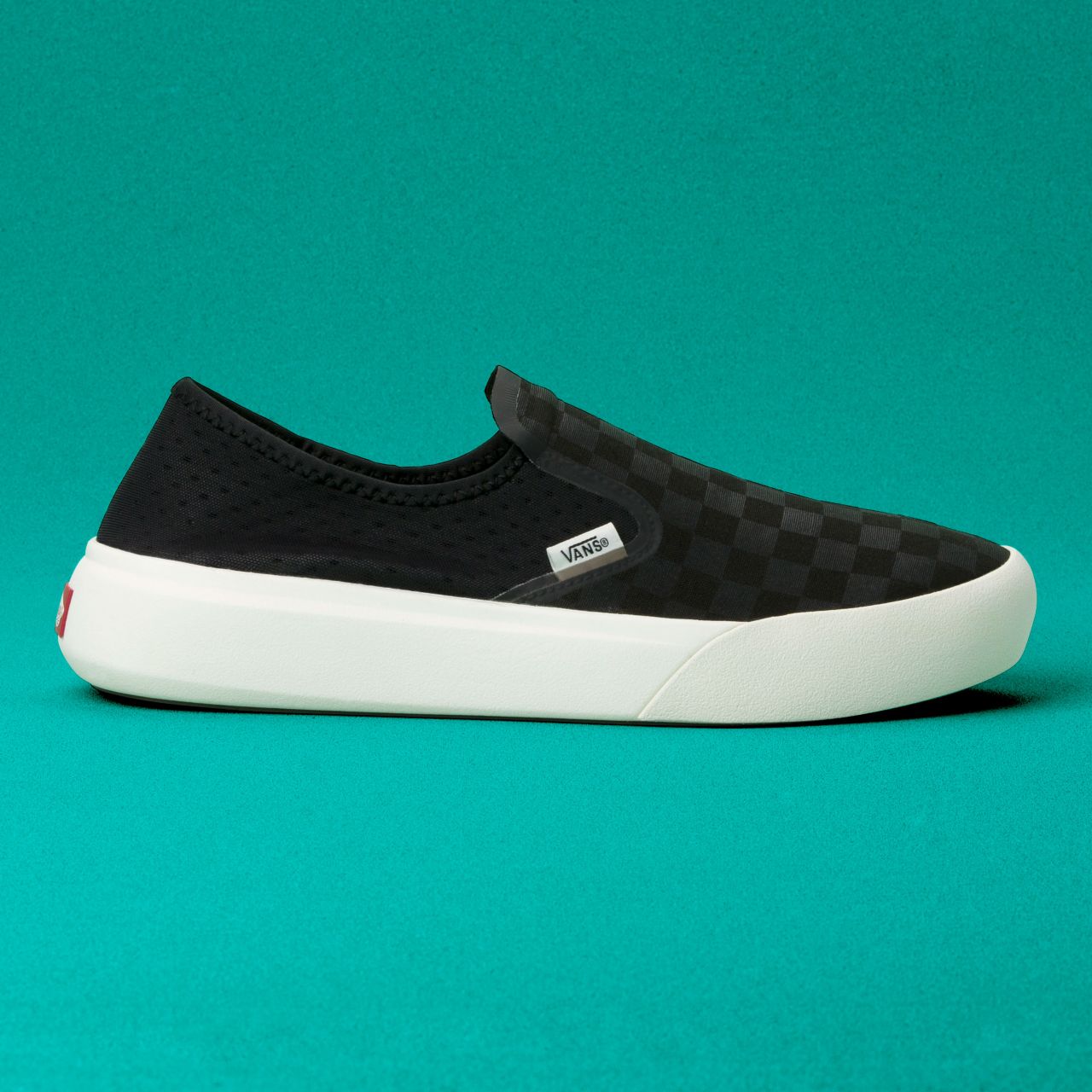 Vans Subtle Checkerboard ComfyCush One  Classic Mens Womens - (Subtle Checkerboard) Black VN0A45J5ZGJ Shoes